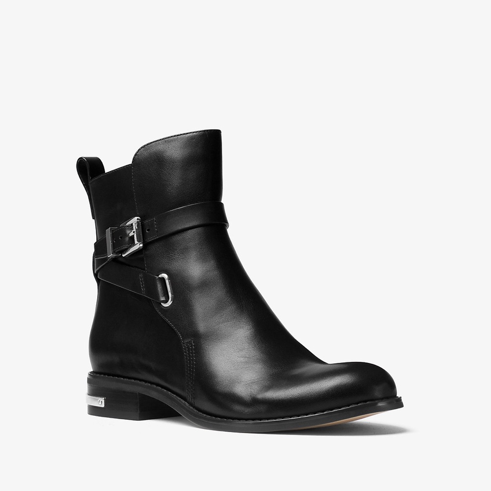 WORN ONCE | Michael Kors Arley Leather Ankle Boot!!